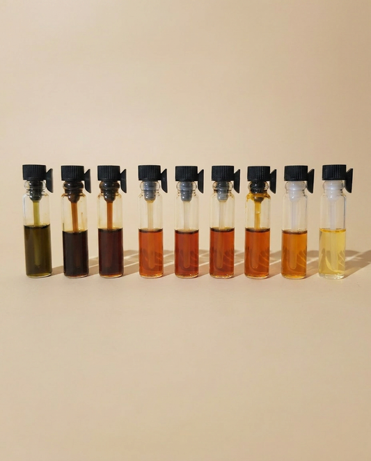 Oud Oil Sample Bottles — Event Demo Pack
