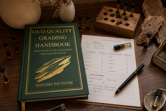 PREORDER- Oud Quality Grading Framework — Mastering the Art of Assessing Raw Agarwood and Oud Oil