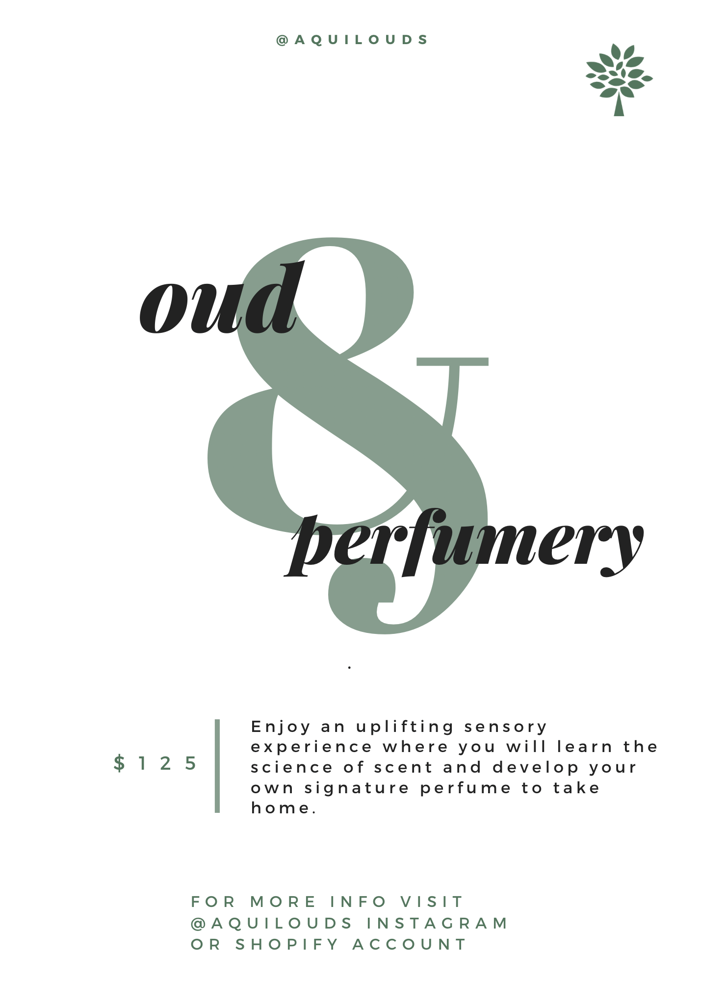 Oud & Perfumery workshop
